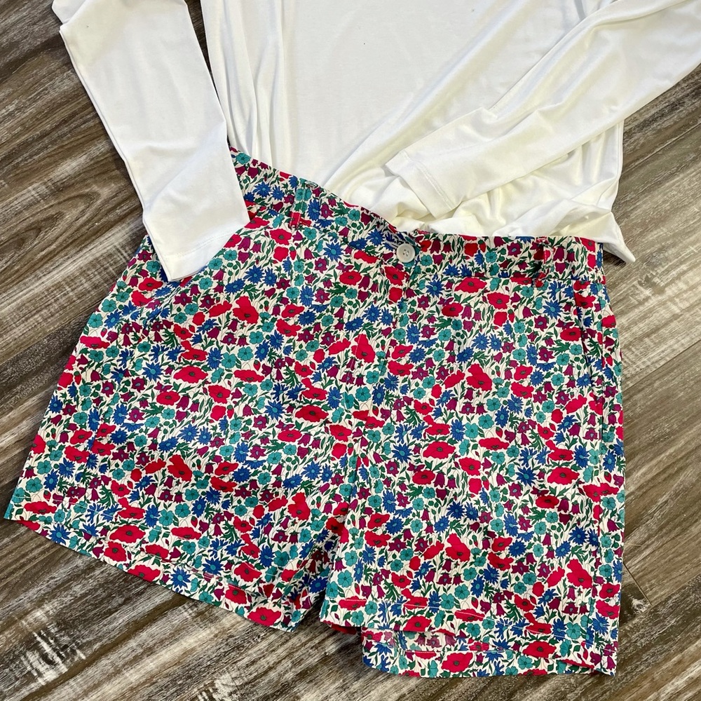Hartford Floral Shorts NWT SB